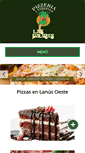 Mobile Screenshot of pizzerialaspalmas.com